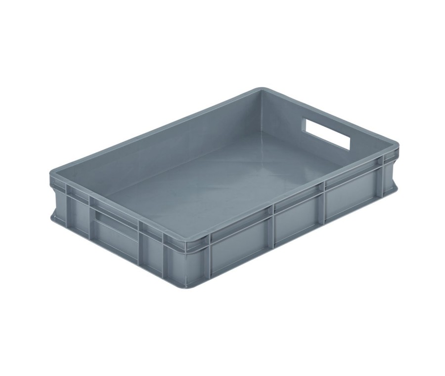 Přepravka 2-270 šedá, OÚ, uzavřená